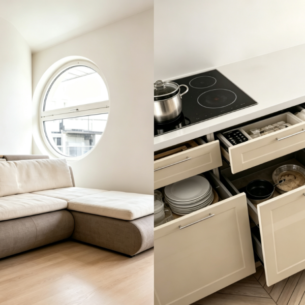 Whole-home storage for two-bedroom homes